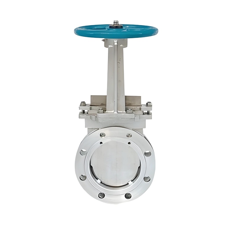 Electric WCB SS304 Knife Gate Valve Gear PN16