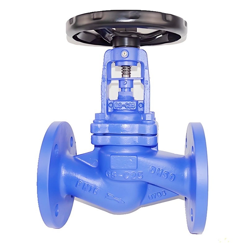 High Pressure Bellows Globe Valve DN100 PN40 CLASS600