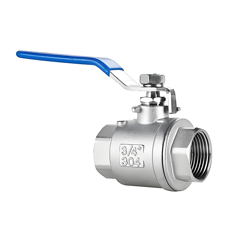 SS304 CF8M 2pc Thread Ball Valve 1000psi BSPT NPT