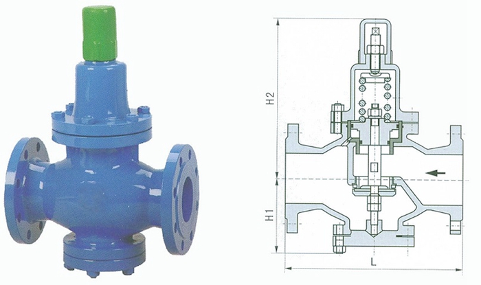 water pressure reducing valve