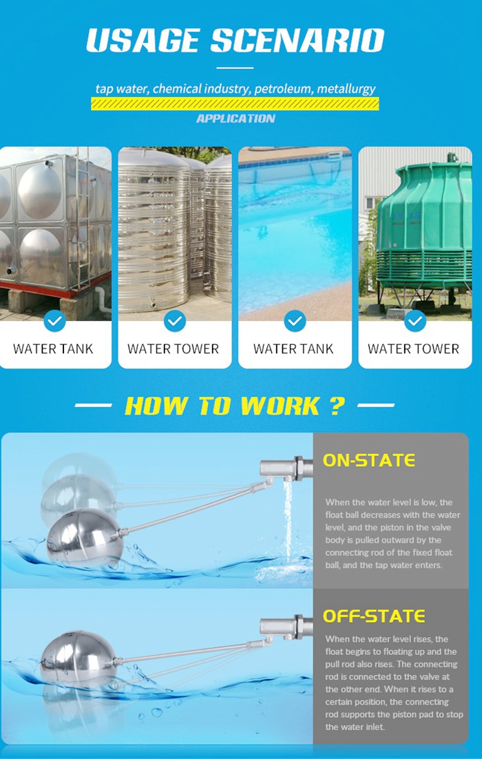 low pressure float valve usage