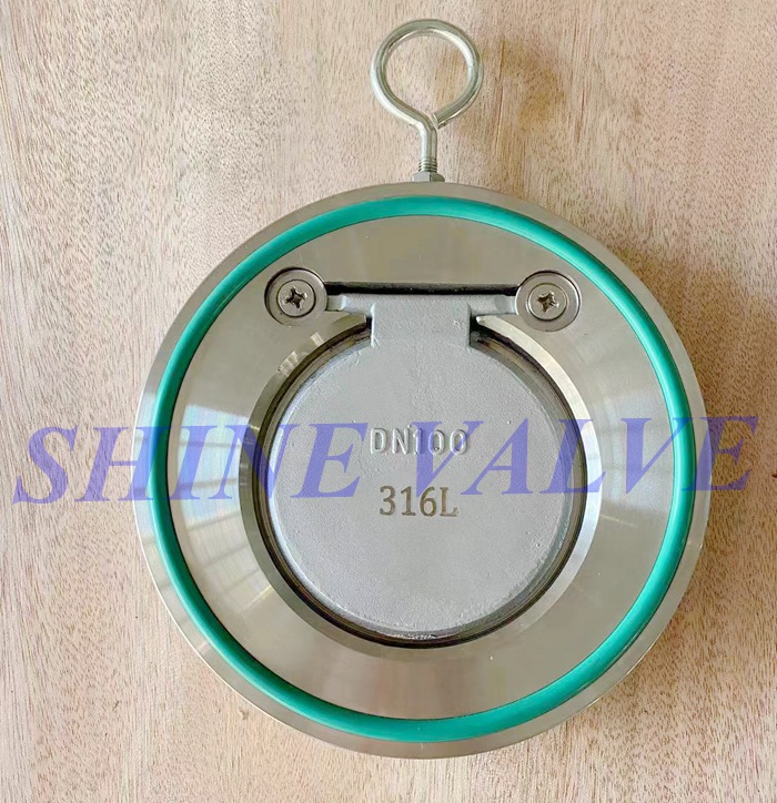 single disc wafer check valve