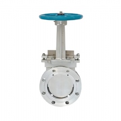 Electric WCB SS304 Knife Gate Valve Gear PN16