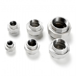 SS304 SS316 Pipe Fittings Tee Elbow Union Nipple